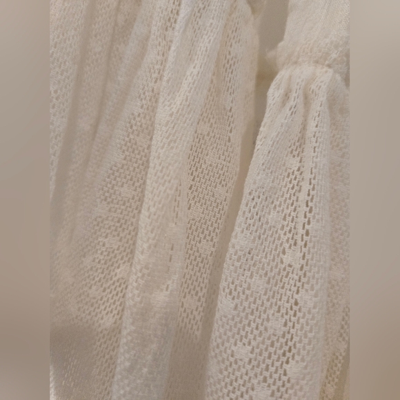 NWT - Free People 100 Degrees Mini Halter Dress Ivory Cream Boho Dress. Size S. - Picture 7 of 14